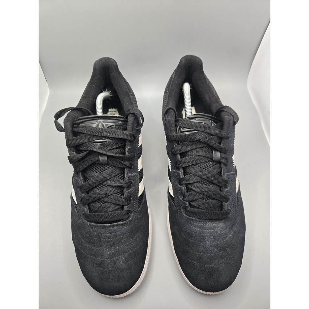 Adidas Busenitz Pro Black White Suede Skate Shoes F37347 Men's Size 12 - Picture 8 of 9